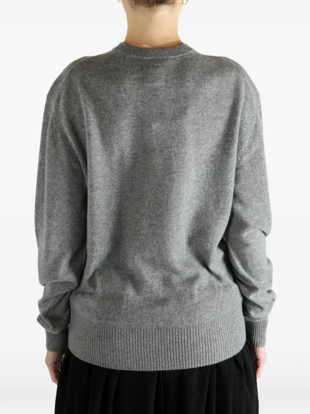 Totême Crew-neck Sweater In Gray