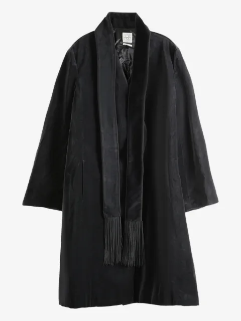 TOTEME scarf-collar coat