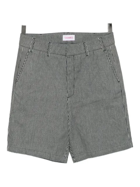 THAMES MMXX short en jean à rayures