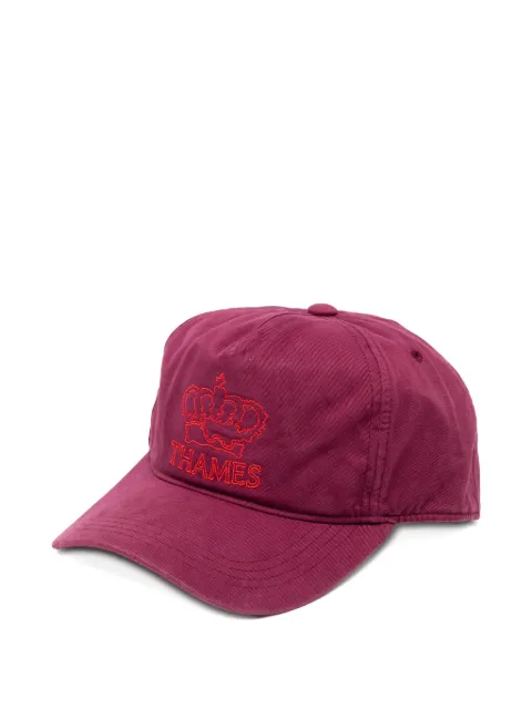 THAMES MMXX logo-embroidered cap