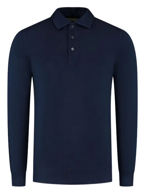 Gran Sasso long-sleeved polo shirt