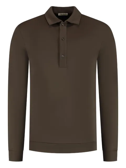 Stefan Brandt Lim buttoned polo shirt