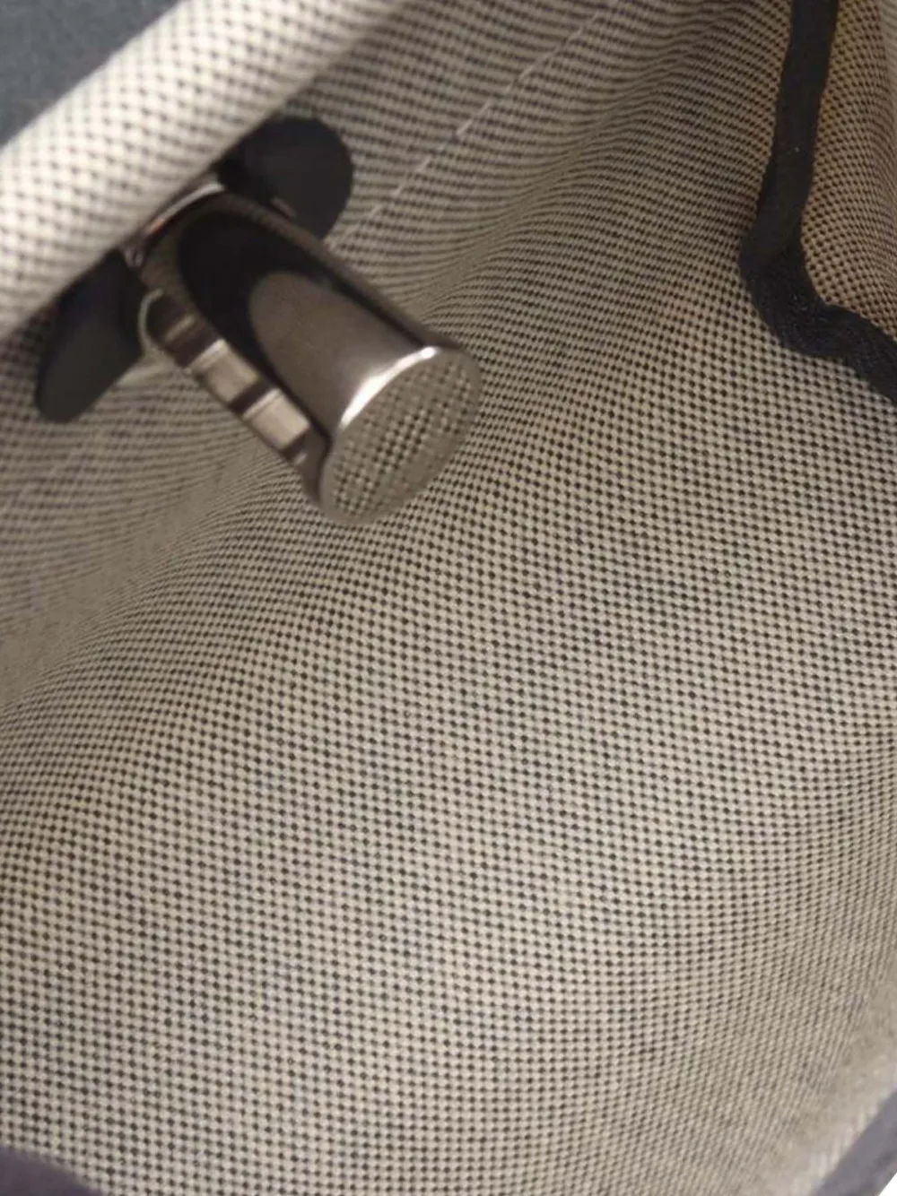 Pre-owned Hermes 2024 Military Toile And Vache Hunter Herbag Zip 20 Crossbody Bag In Brown