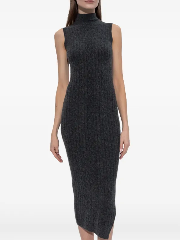short knit dress long sleeve Short Black Knit Dress