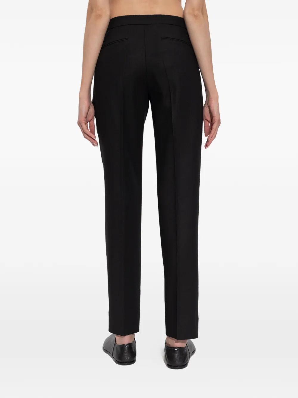 Maison Margiela Drawstring Trousers In Black