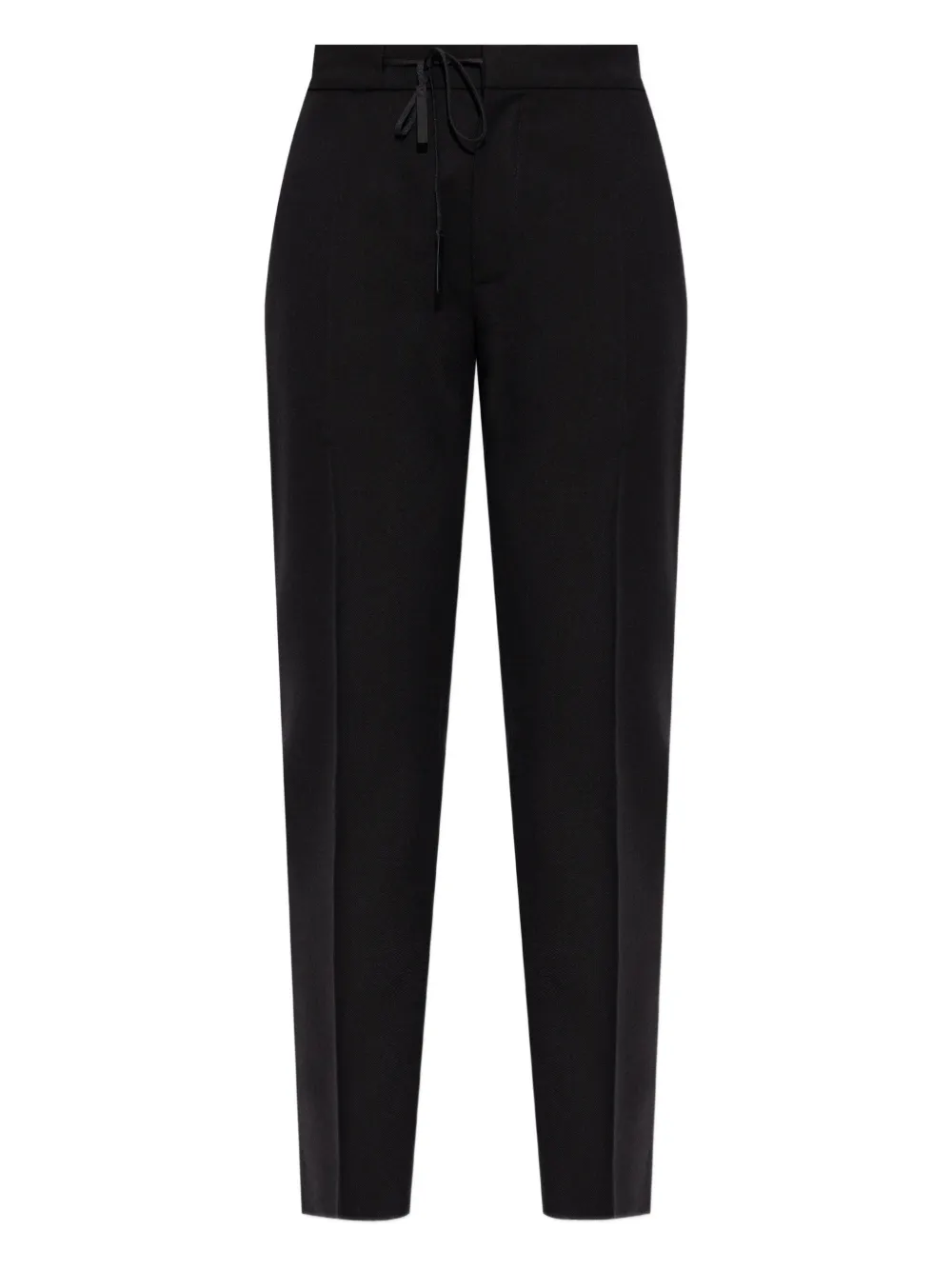 Maison Margiela Drawstring Trousers In Black