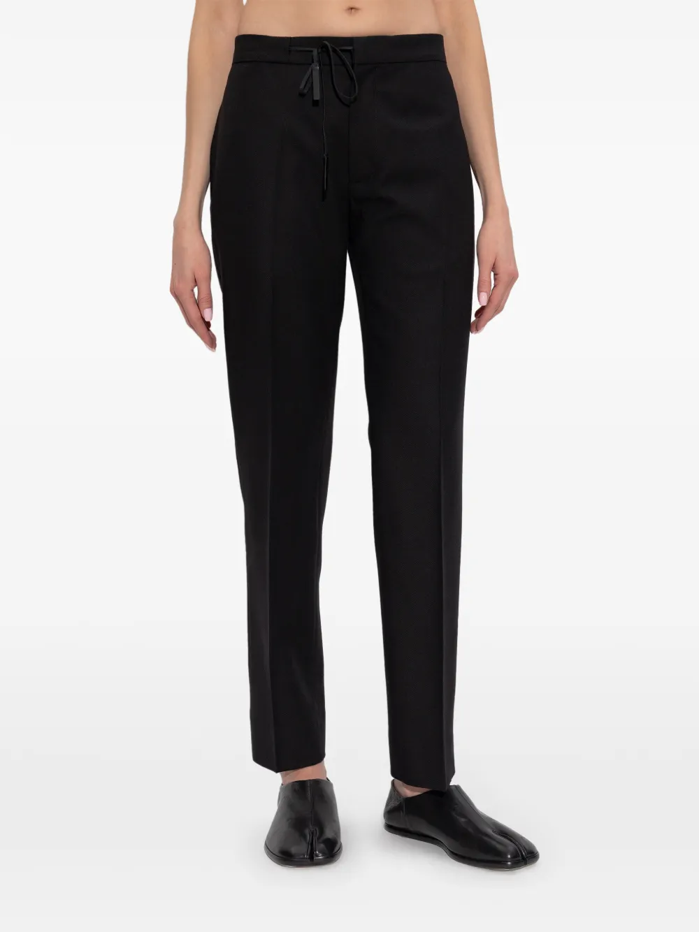 Maison Margiela Broek met trekkoord Zwart