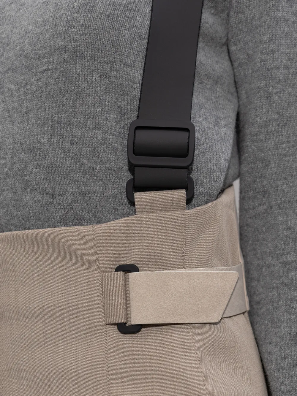 Sease Aoraki Suspenders Ski Trousers In Brown