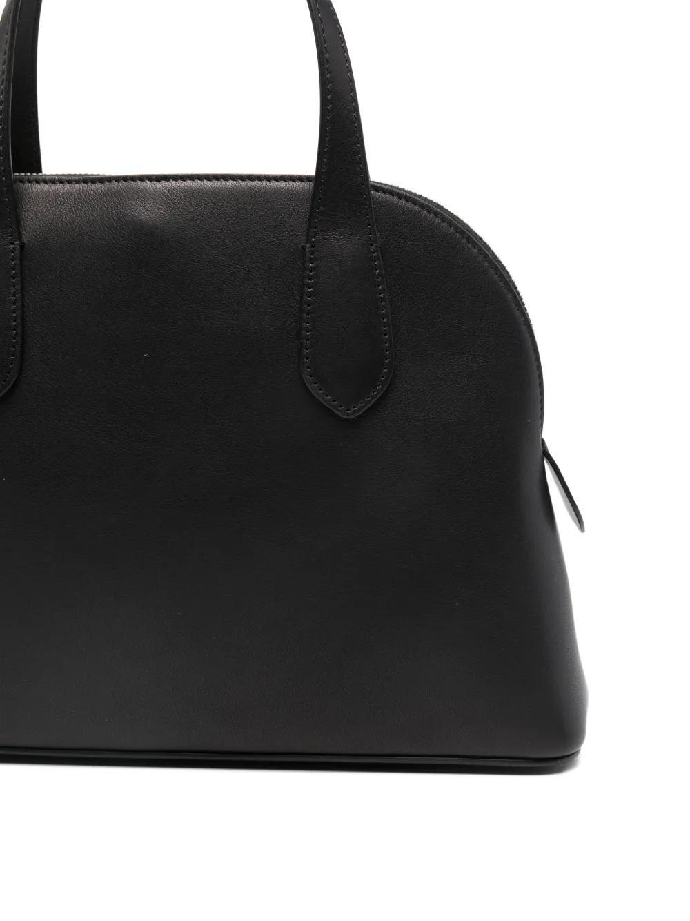 The Row Medium Ingrid Tote Bag In Black