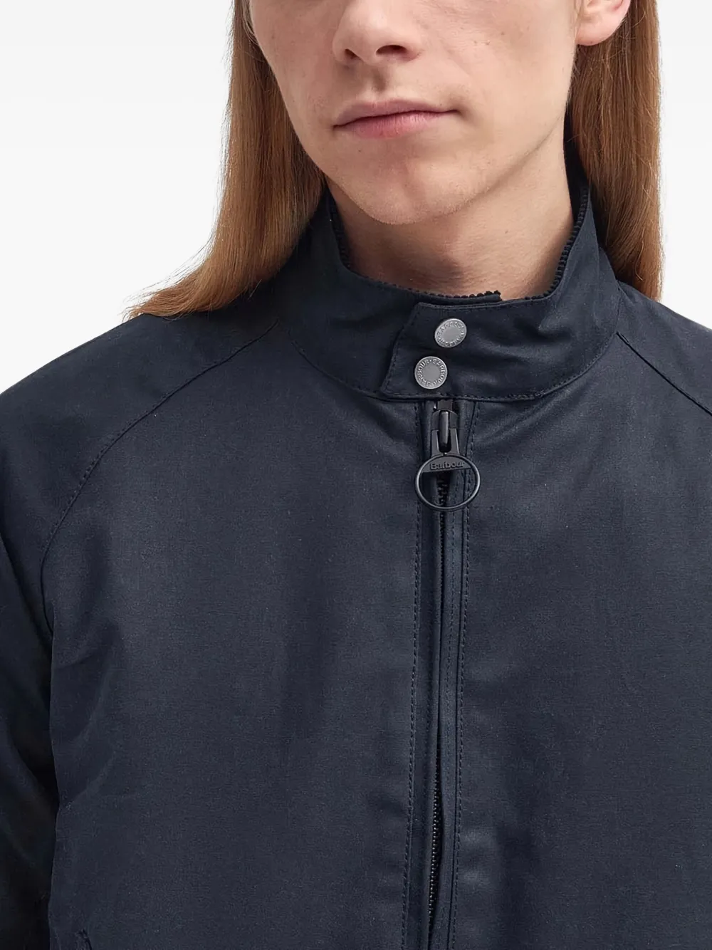 Baracuta x Barbour Porton jack Blauw