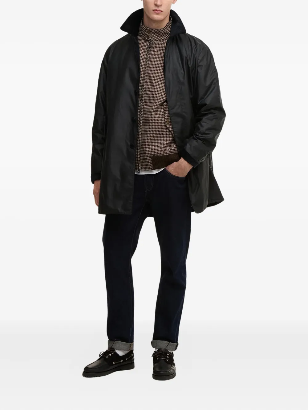 Baracuta abrigo Tyne en colaboración con Barbour | Abrigos con botonadura simple | Image 2