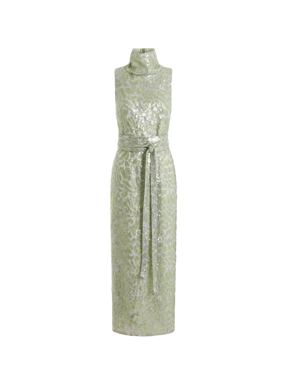 16Arlington Mona sequin midi dress - Verde