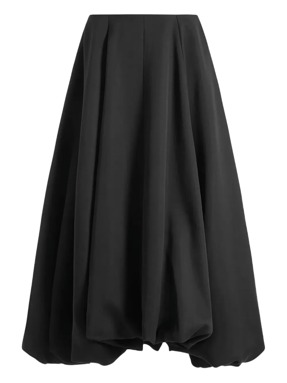 16Arlington Ortu flared midi skirt | Black | Image 1