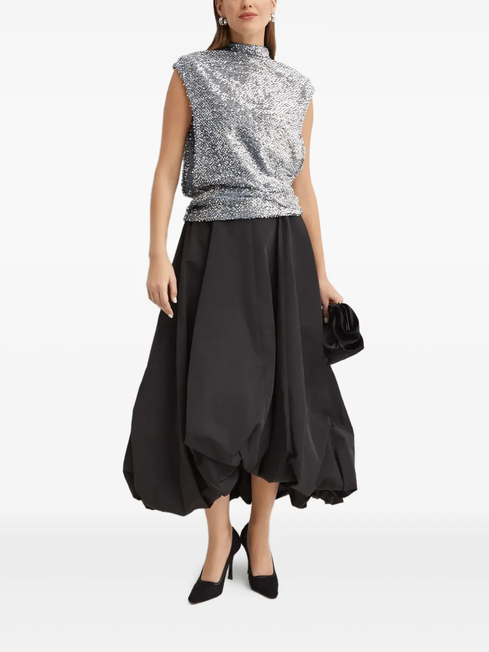 16Arlington Ortu flared midi skirt | Full Skirts | Image 2