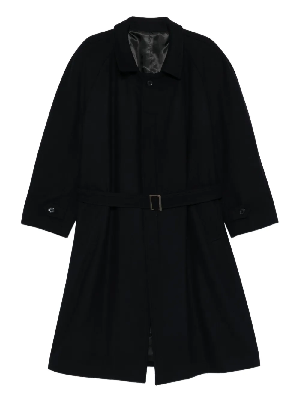 MARSEM belted coat - Blu