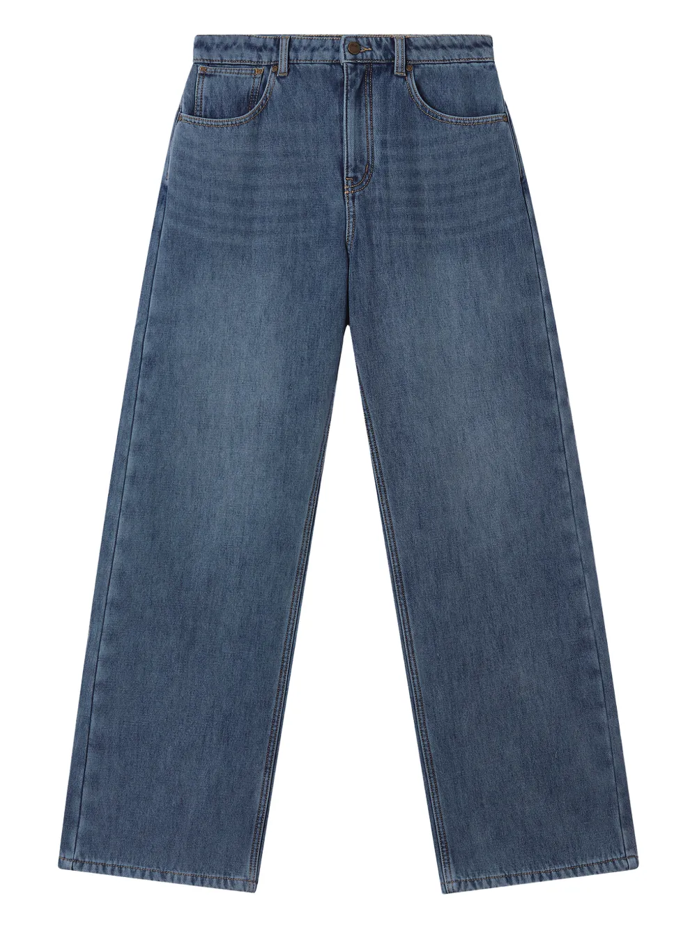 Tout A Coup Five-pockets Jeans In Blue