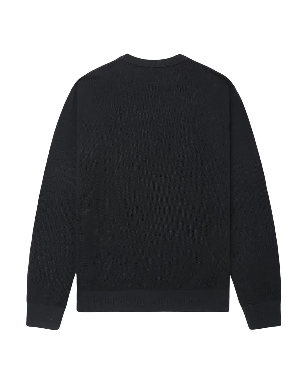Fred Perry logo crew-neck sweater Blauw