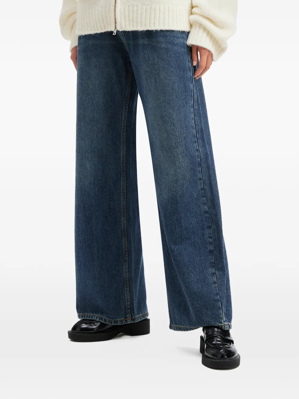  B+ab Wide-leg Jeans - Blue 