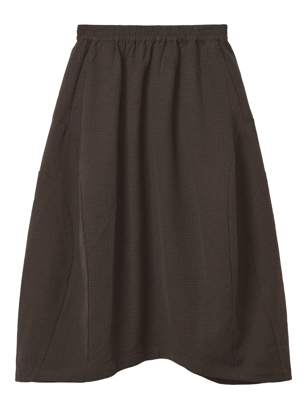 Tout a coup elasticated-waistband skirt - Bruin