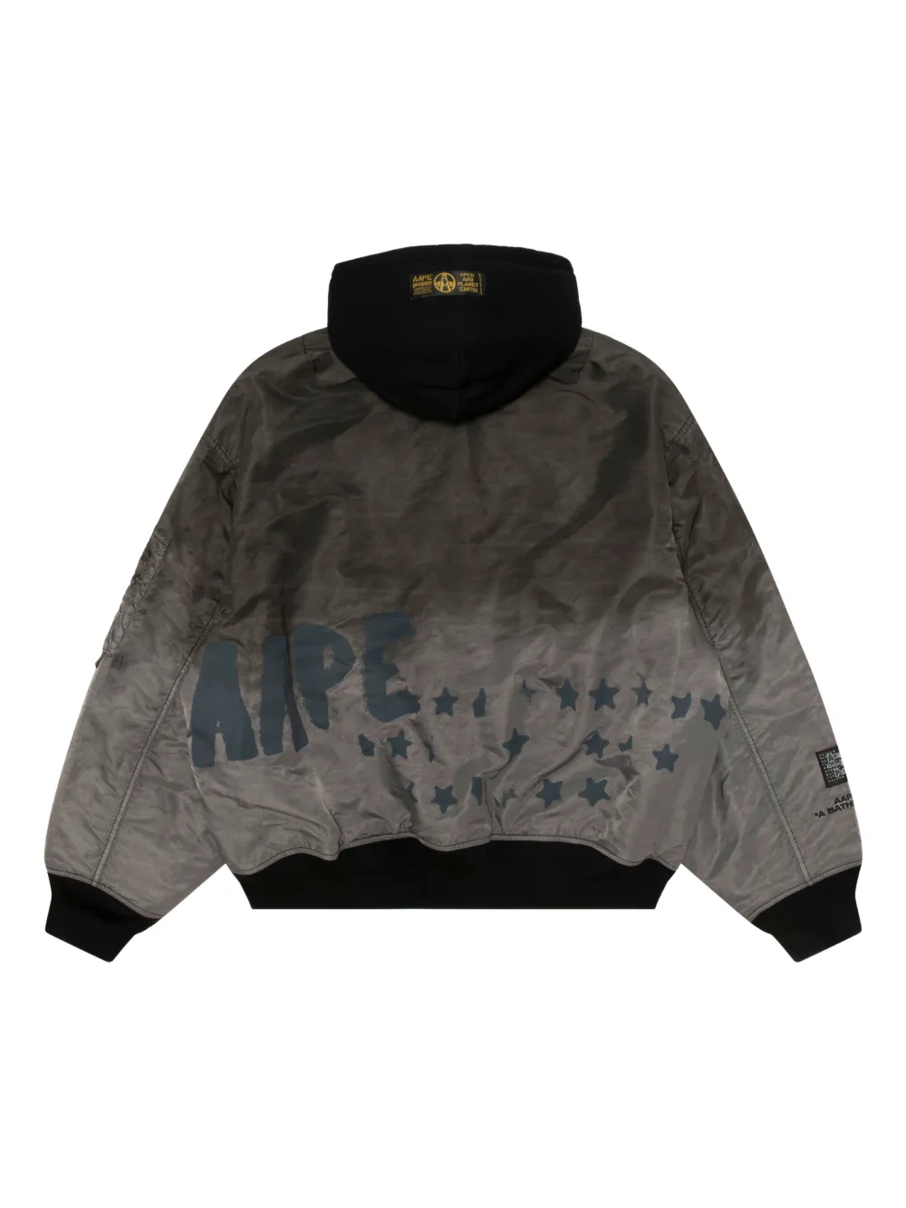 AAPE BY *A BATHING APE® star-motif hooded jacket | Hooded Jackets | Image 2