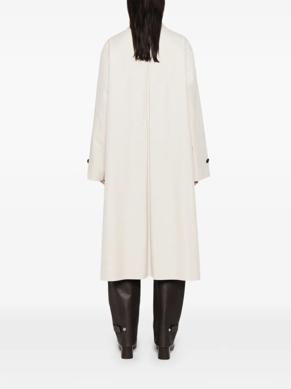The Row Lolana Coat In Neutral