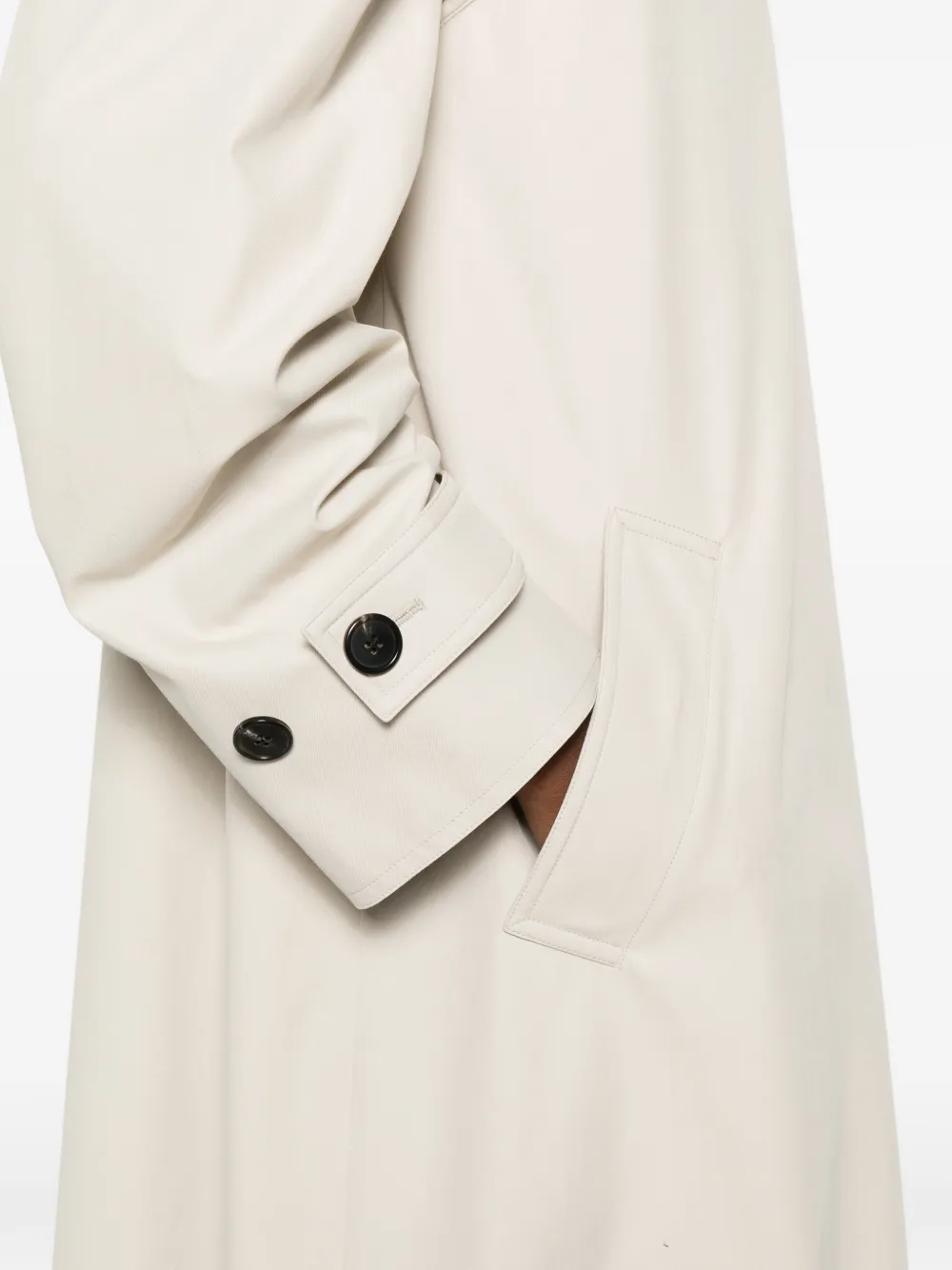The Row Lolana Coat in Neutrals, view 5