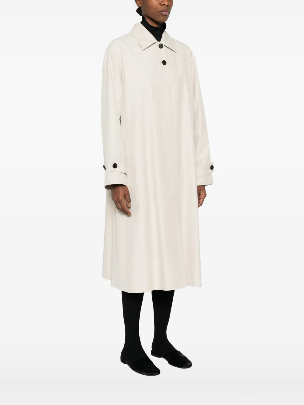 The Row Lolana Coat in Neutrals, view 3