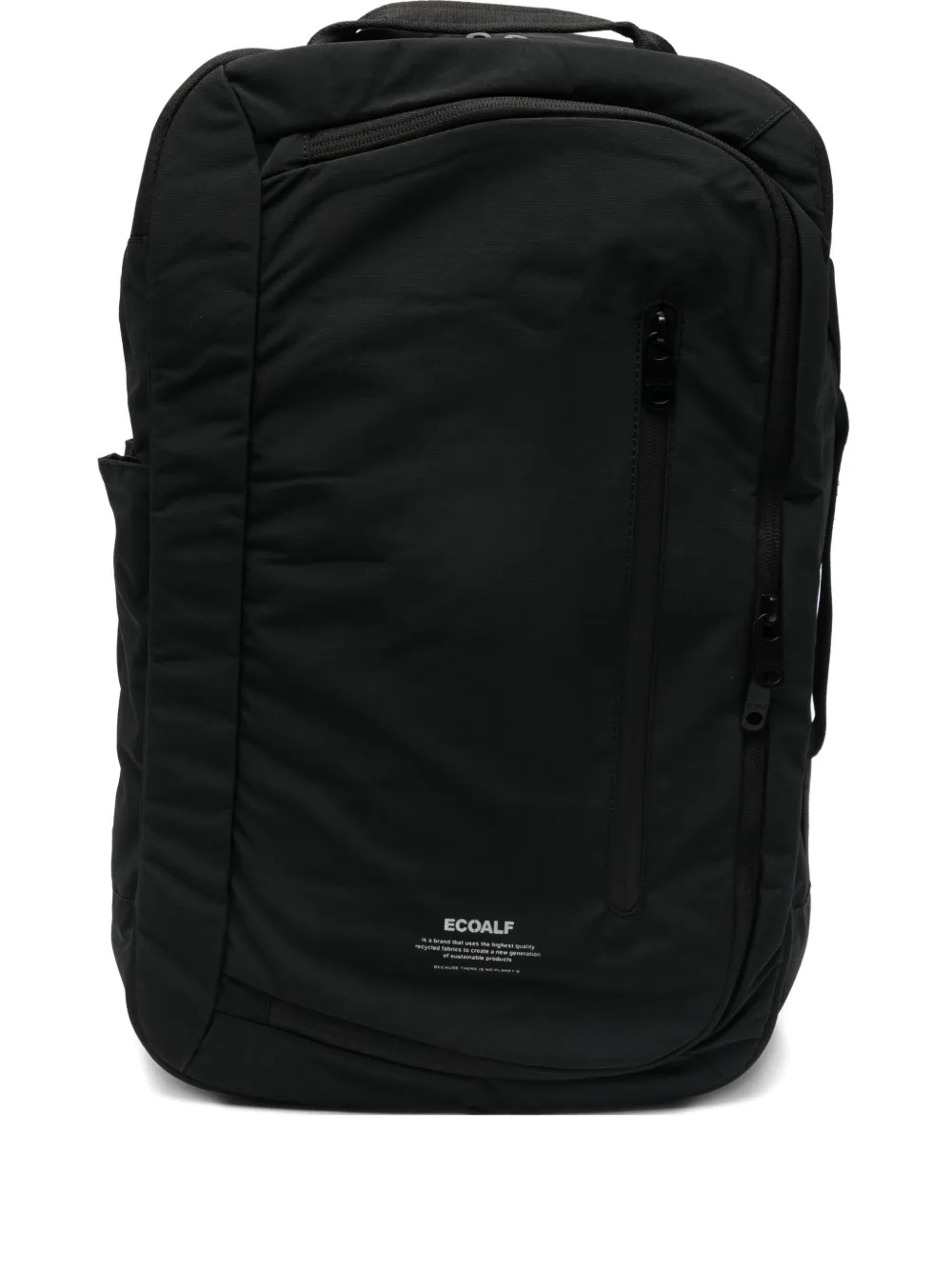 Ecoalf logo-print backpack - Nero