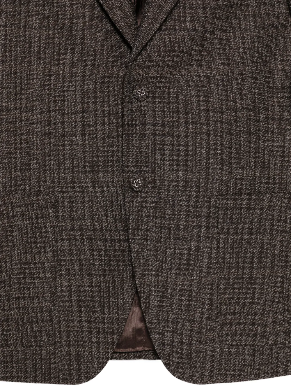 Officine Generale Single-breasted Blazer - Brown 