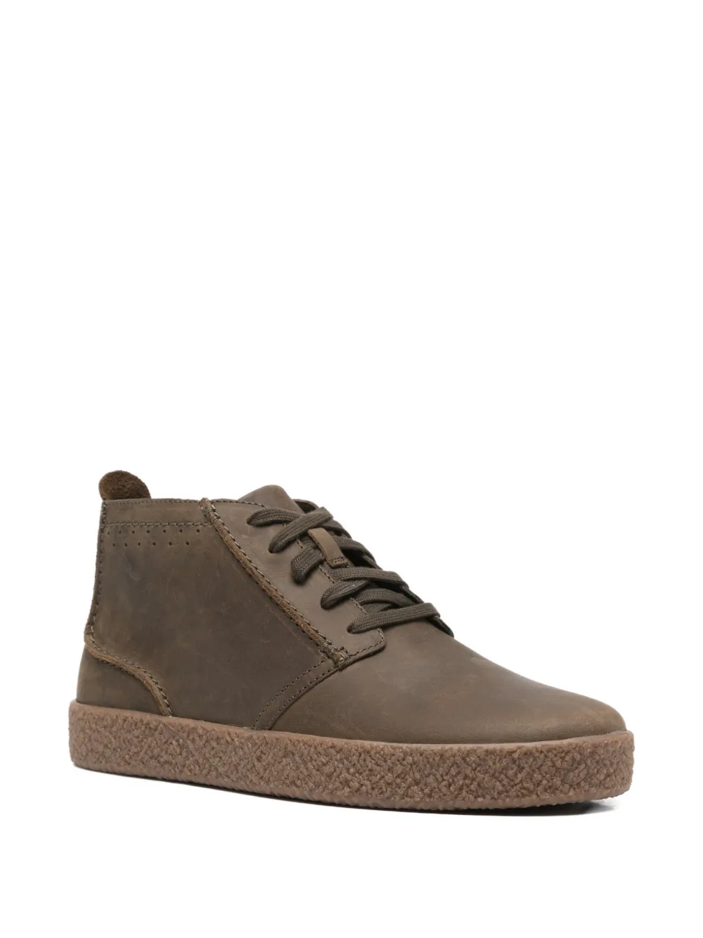 Clarks Originals Streethill Mid lace-up leather sneakers | Low-Tops | Image 2