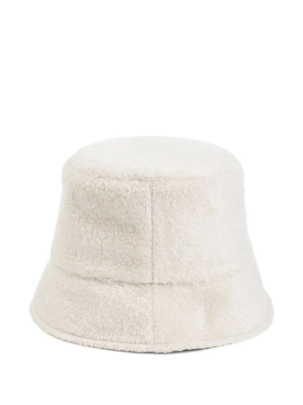 Moncler teddy bucket hat - Beige