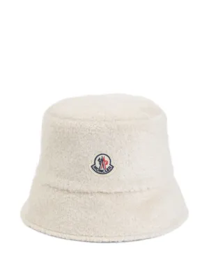 Moncler バケットハット | ニュートラル | FARFETCH JP