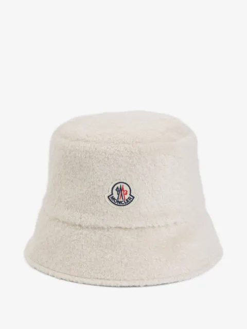 Moncler Chapéu bucket felpudo