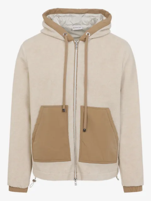 Moncler Teddy hooded jacket