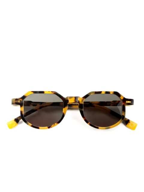 KYme Benjamin geometric-frame sunglasses