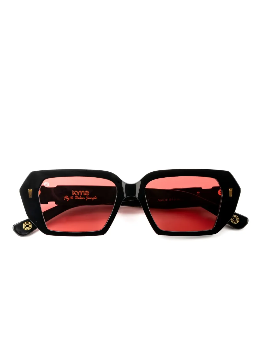 KYme Rylee rectangle-frame sunglasses | Black | Image 1