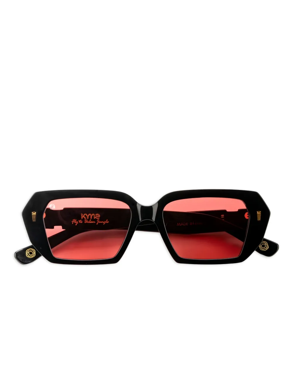 KYme lentes de sol Rylee con armazón rectangular | negro | Image 1