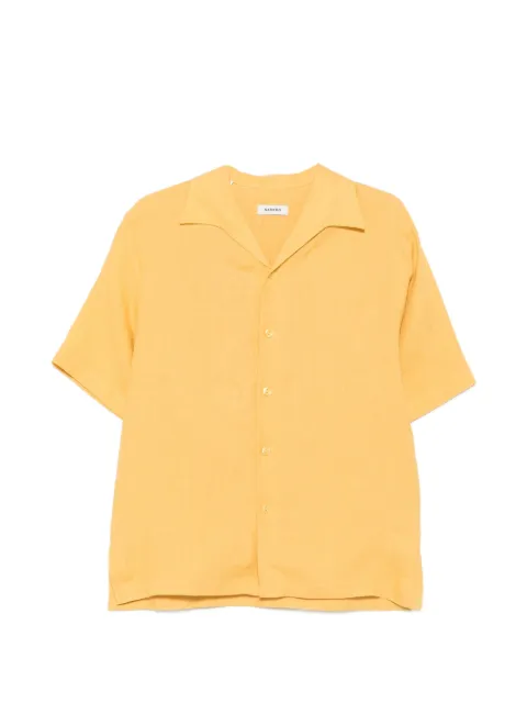 SANDRO short-sleeve buttoned shirt