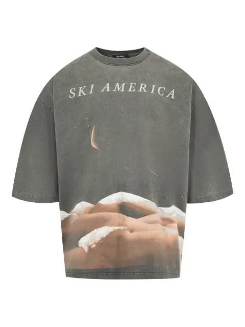 Willy Chavarria Buffalo graphic T-shirt