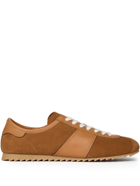 SANDRO tenis con agujetas y paneles