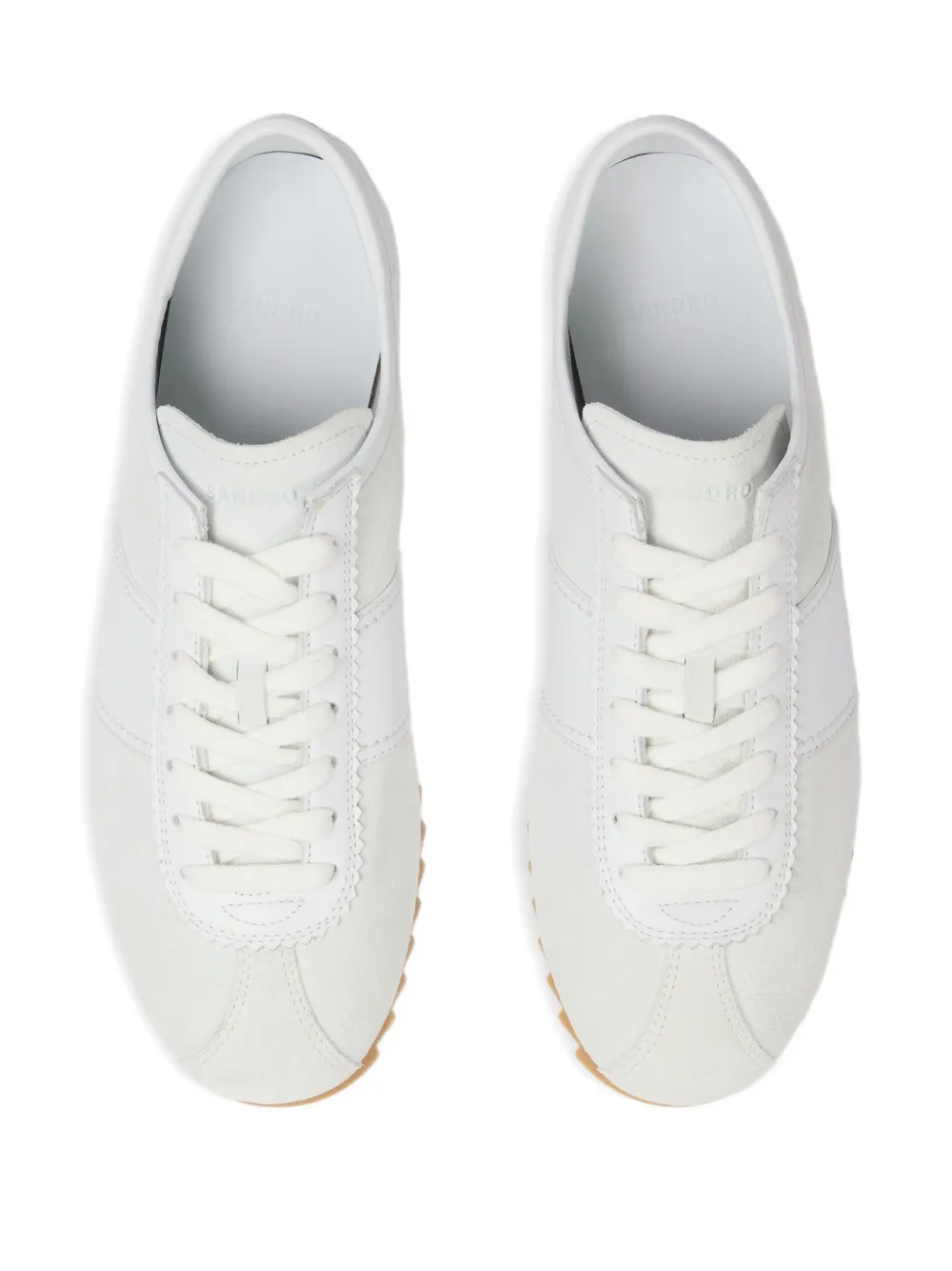 SANDRO Sneakers met vlakken Wit