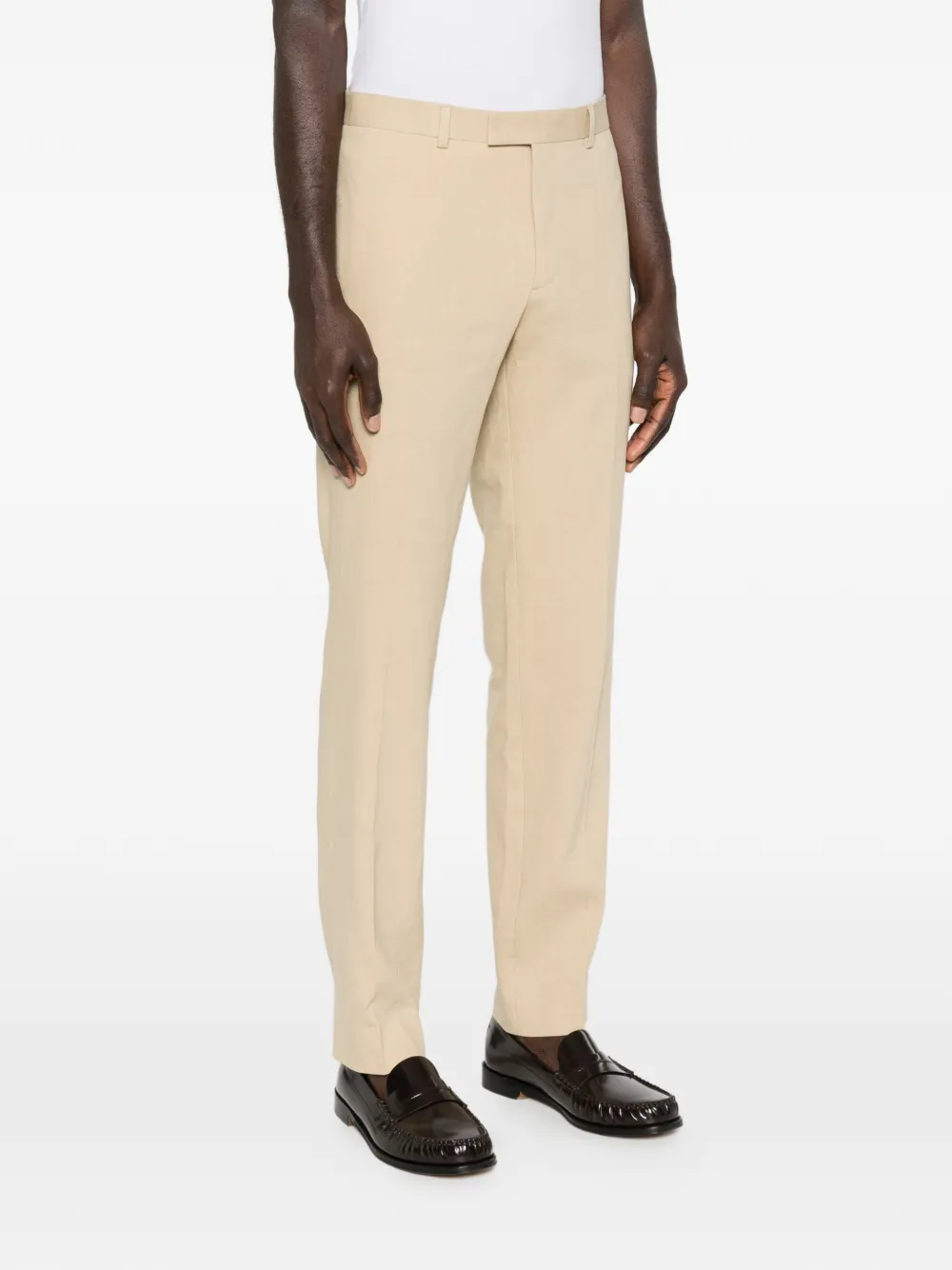  Sandro Belt Tailored Trousers - Neutrals 