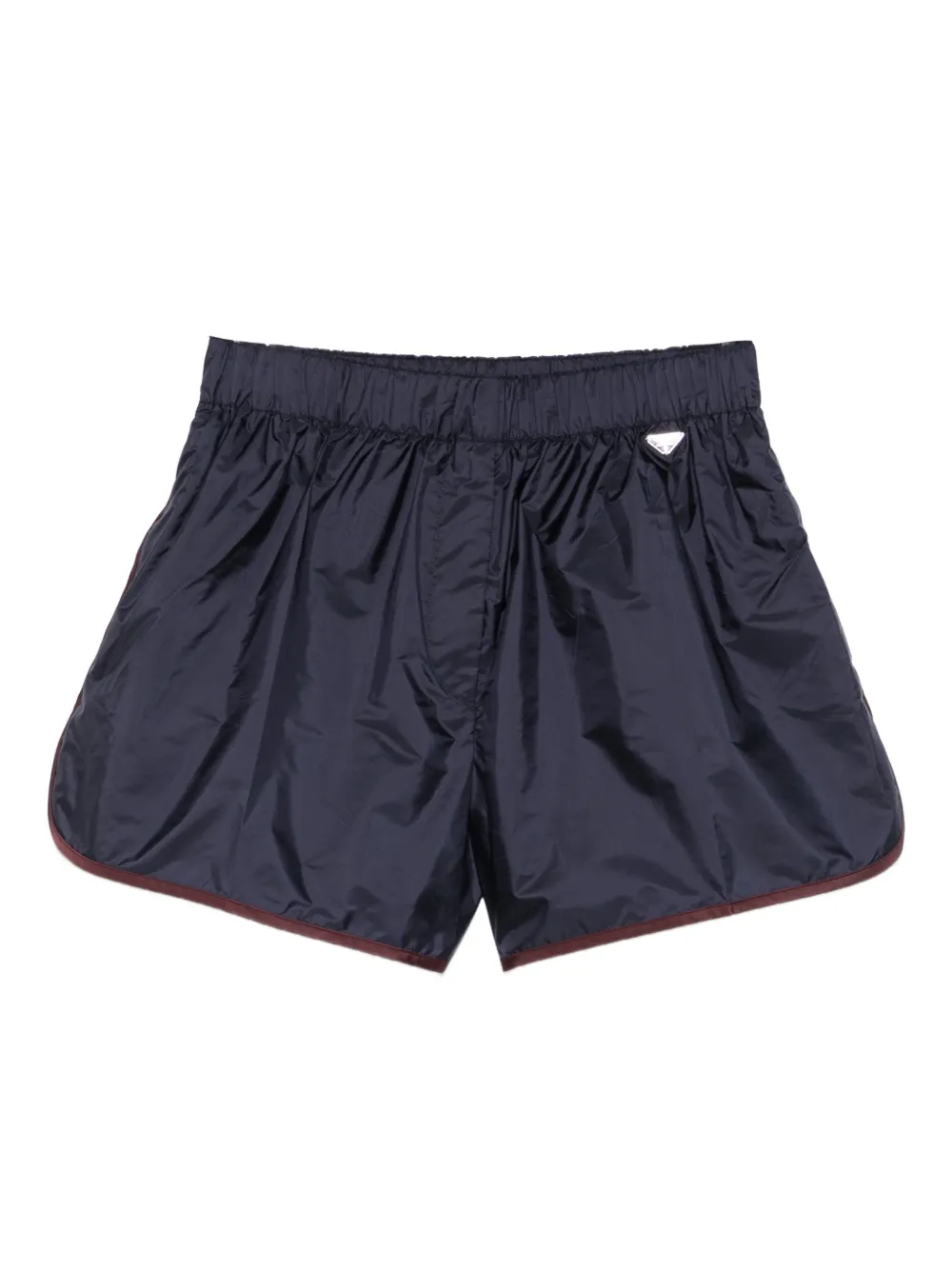 Prada elasticated trim shorts | Blue | Image 1