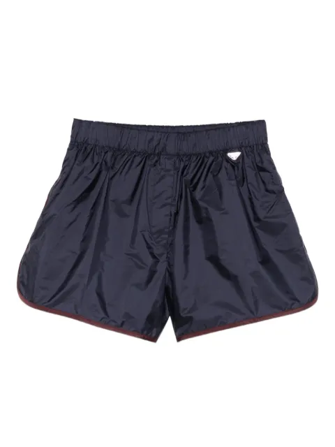 Prada elasticated trim shorts