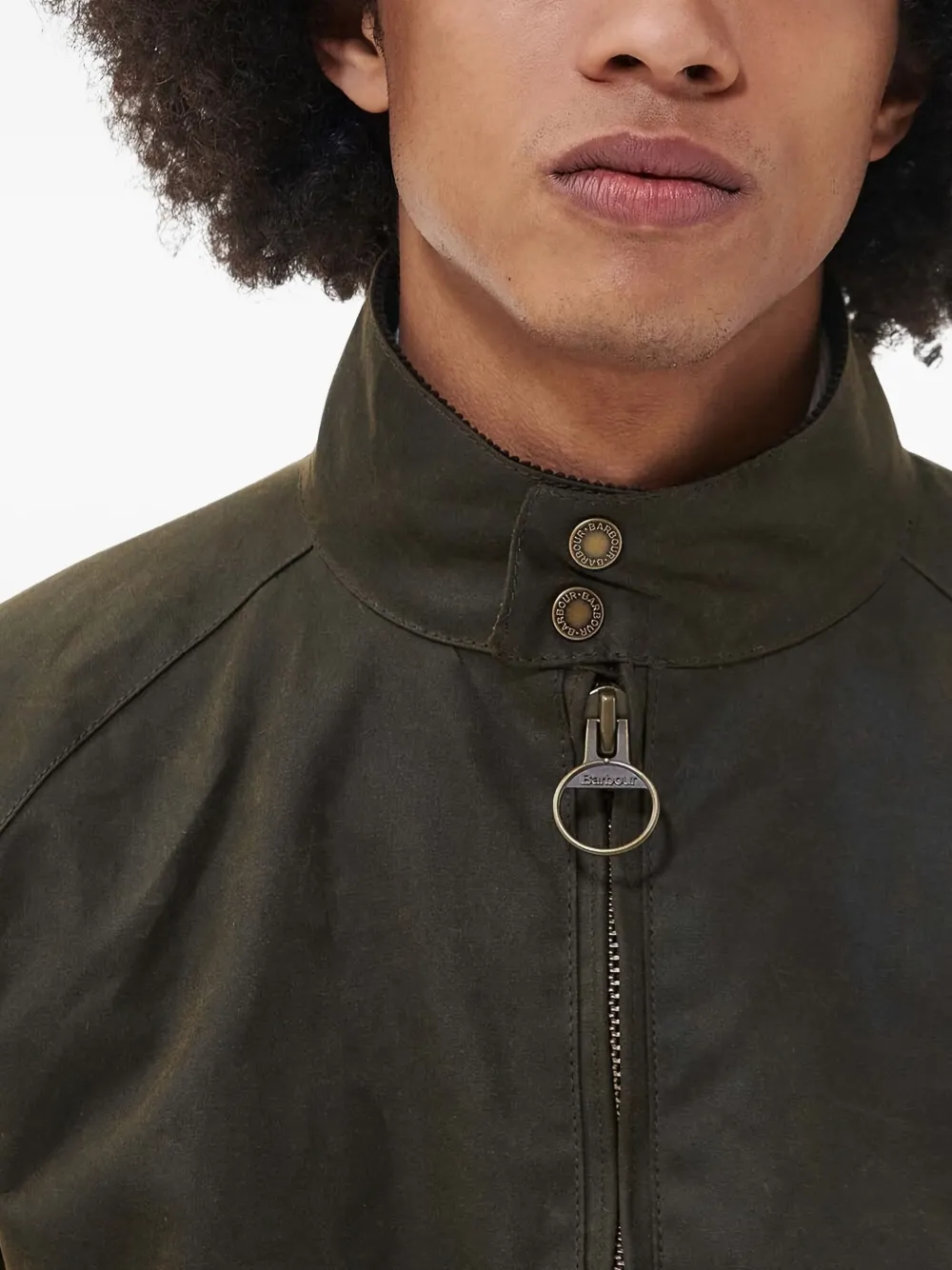 Baracuta x Barbour Porton jack Groen