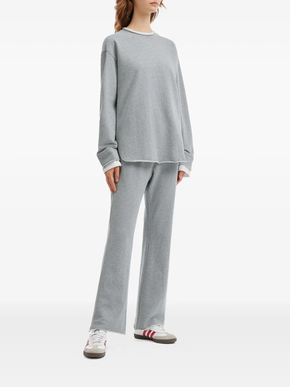 b+ab frayed-edge tracksuit | Sweatpants | Image 2