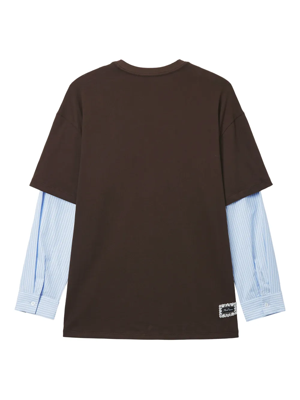 Mini Cream camiseta con mangas a rayas | Playeras y jerséis | Image 2