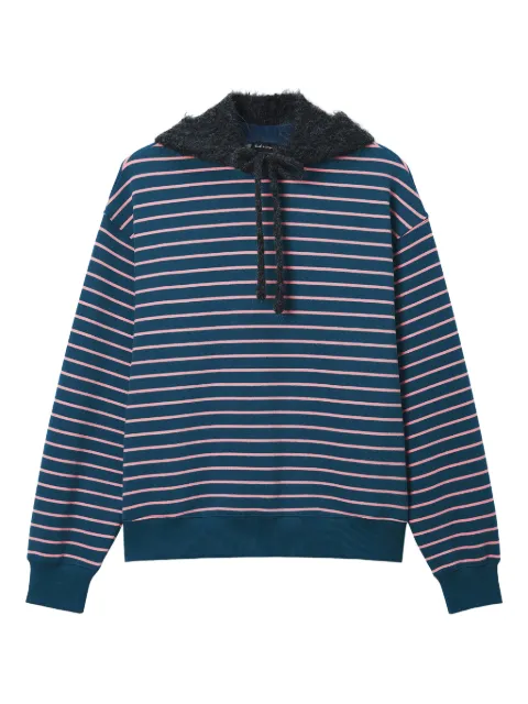 tout a coup striped sweatshirt