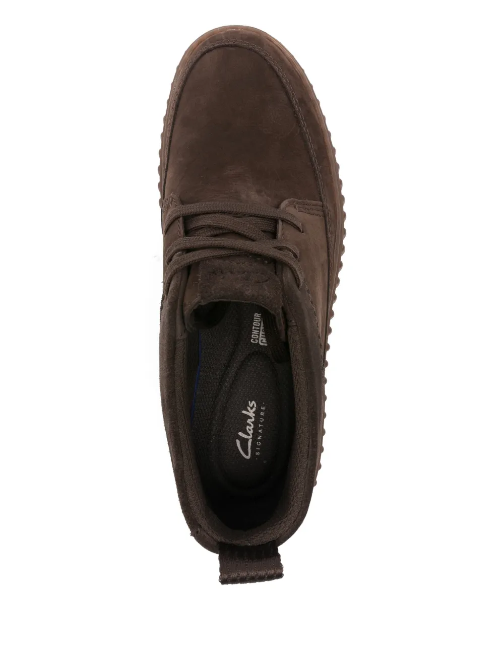 Clarks Originals Torhill Lace Hi leren veterlaarzen Bruin