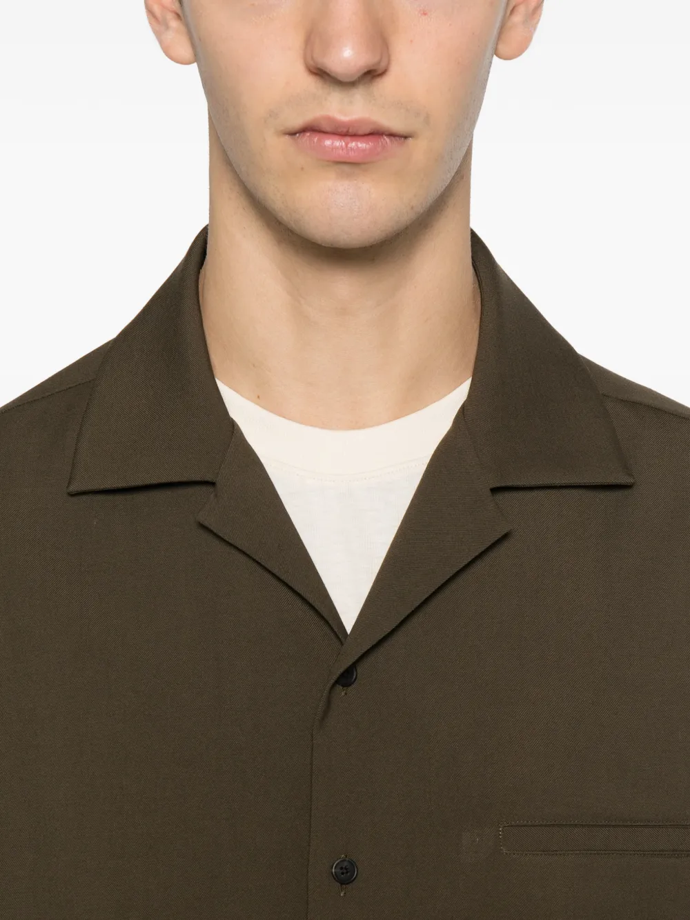 The Row Kanta shirt Groen